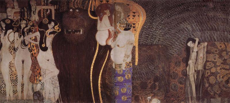 The Beethoven, Gustav Klimt